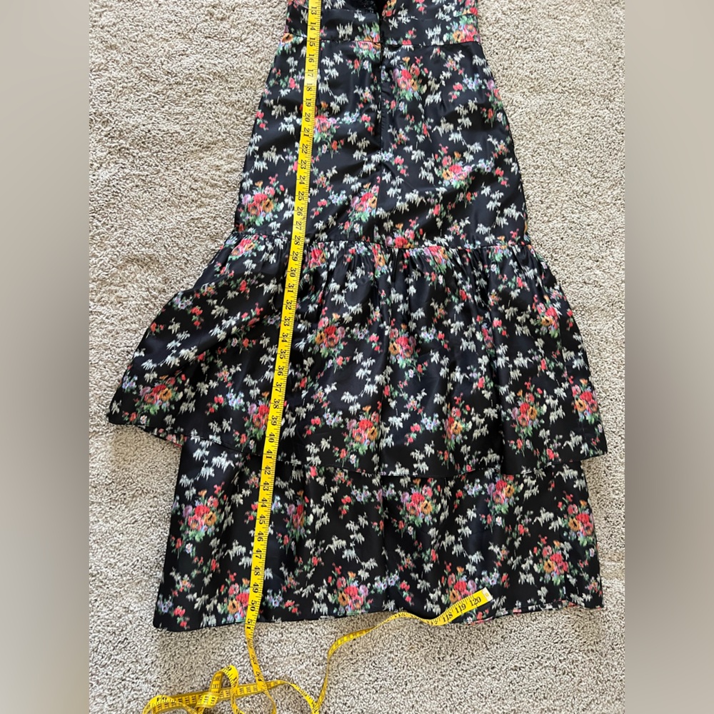2018 BROCK COLLECTION 100% SILK Floral dress- BEAUTIFUL! Size 4 - Picture 11 of 15